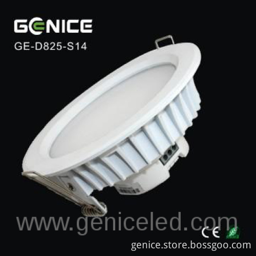China manufacturer 8 inches 24W CE ROHS certificates LED downlight
